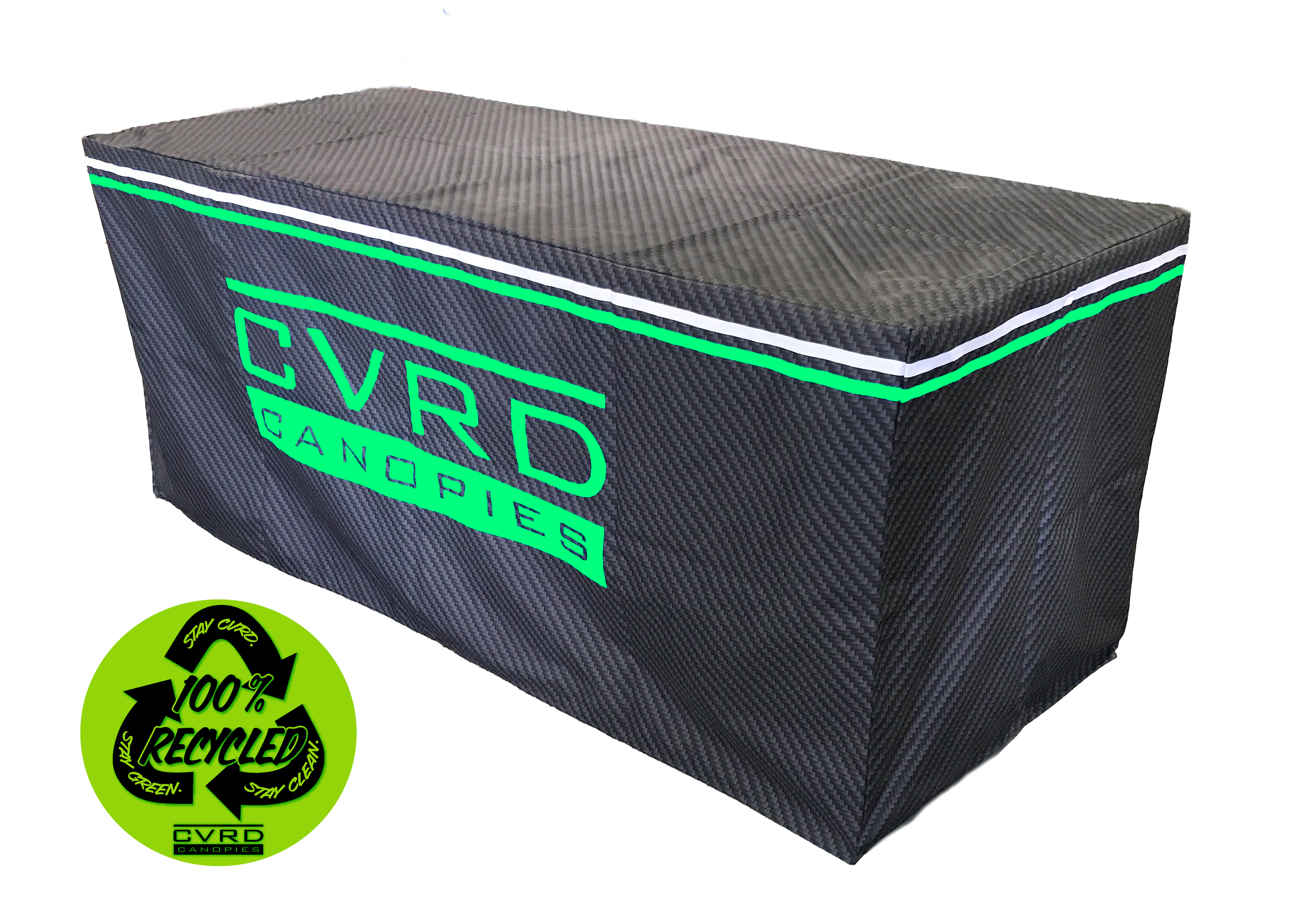 Custom Printed Fitted Table Covers | CVRD Canopies