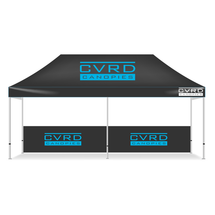 Custom Printed 10x3 Pop Up Tent Side Skirts