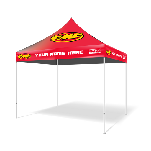 Team FMF® 10x10 Custom Printed Pop Up Tent | Includes Slip-Cover
