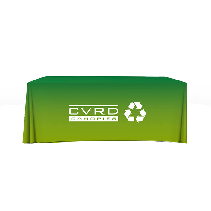100% Recycled Custom Printed Fitted Table Covers