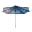 Custom Printed Umbrella with Aluminum Tail Gate Hitch